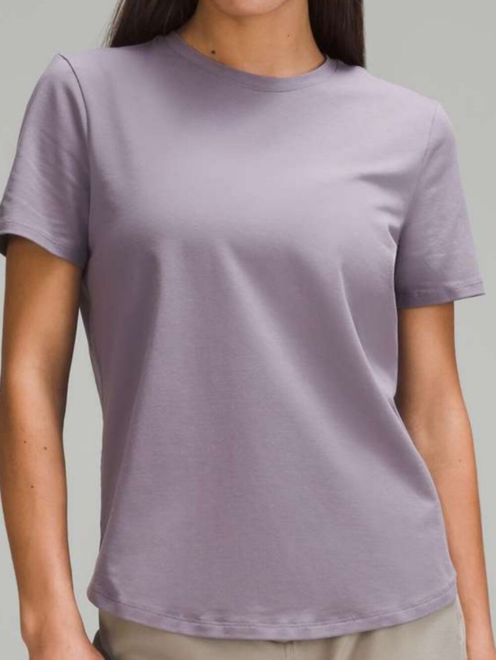 Lululemon Light Purple Love Crew Tee Short Sleeve